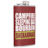Campfire Sleeping Bag Bourbon Shenandoah Heupfles (Rechts)