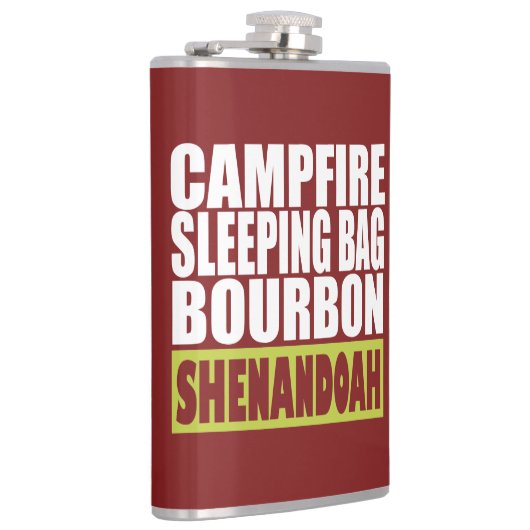 Campfire Sleeping Bag Bourbon Shenandoah Heupfles (Rechts)