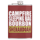 Campfire Sleeping Bag Bourbon Shenandoah Heupfles (Voorkant)