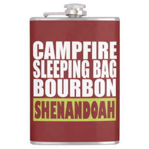 Campfire Sleeping Bag Bourbon Shenandoah Heupfles