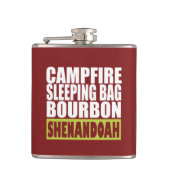 Campfire Sleeping Bag Bourbon Shenandoah Heupfles (Voorkant)
