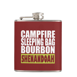 Campfire Sleeping Bag Bourbon Shenandoah Heupfles