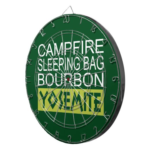 Campfire Sleeping Bag Bourbon Yosemite Dartbord (Voorkant Rechts)