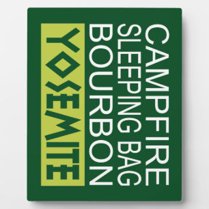 Campfire Sleeping Bag Bourbon Yosemite Fotoplaat