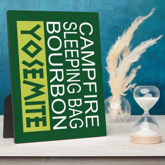 Campfire Sleeping Bag Bourbon Yosemite Fotoplaat (Zijkant)