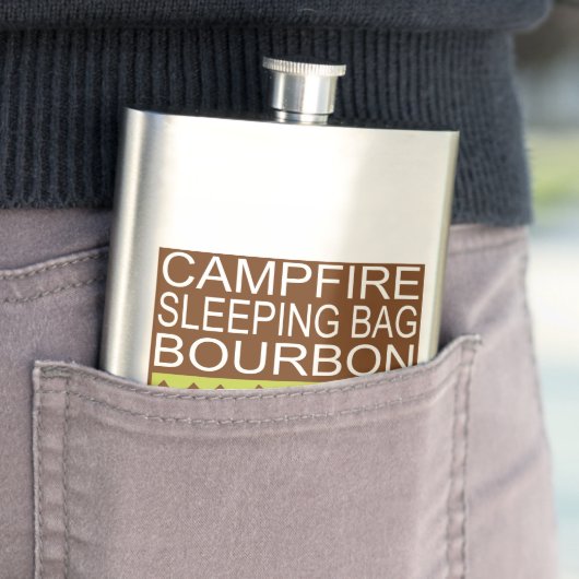 Campfire Sleeping Bag Bourbon Yosemite Heupfles (Voorbeeld)