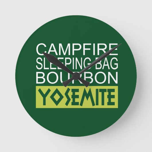 Campfire Sleeping Bag Bourbon Yosemite Ronde Klok (Voorkant)
