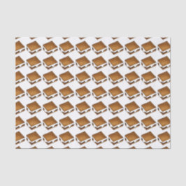 Campfire Smore S'mores Marshmallows Tissue Paper Tissuepapier