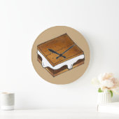 Campfire Smores Summer Camp Camping S'mores Grote Klok (Huis)