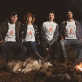 Campfire Verhalen Camping T-shirt
