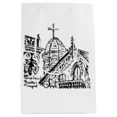 Campground Motif by Babbie - Martha's Vineyard Medium Cadeauzakje (Voorkant)