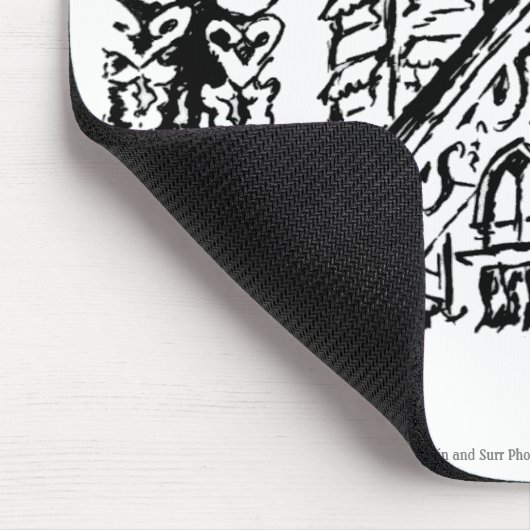 Campground Motif by Babbie - Martha's Vineyard Muismat (Hoek)