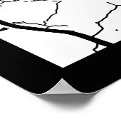 Campinas Brazil City Map Poster (Hoek)