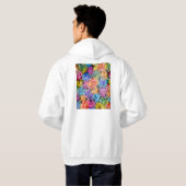 Campinas Brazilië Stadkaart Hoodie (Achterkant volledig)