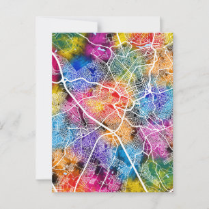 Campinas Brazilië Stadsplattegrond Briefkaart