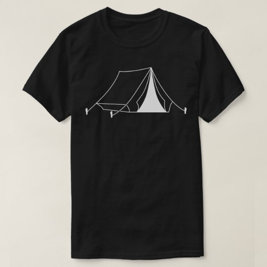 Camping 2 t-shirt (Design voorkant)