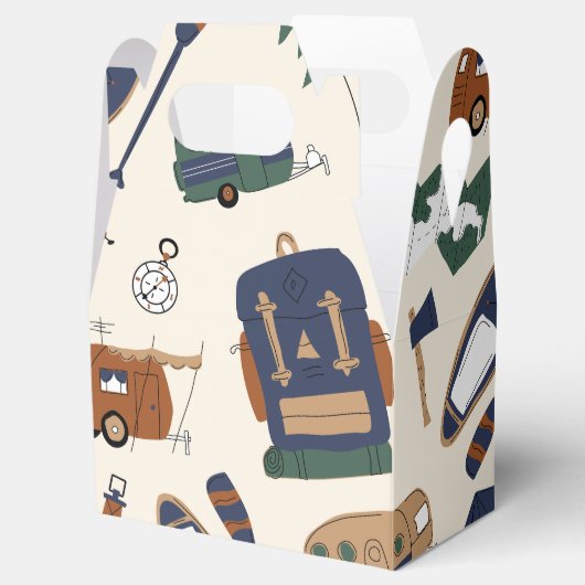 Camping Adventure Bedankdoosjes (Geopend)