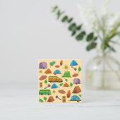 Camping adventure informatiekaartje (Staand voorkant)