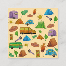 Camping adventure informatiekaartje