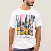 Camping Adventure Natuur's Embrace T-shirt (Voorkant)