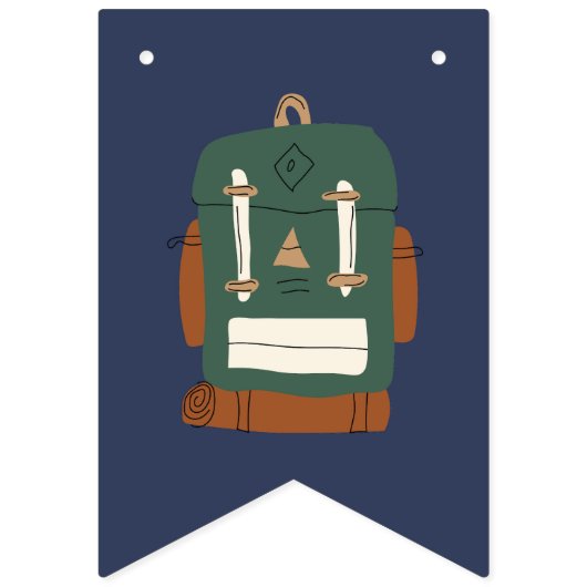 Camping Adventure Vlaggetjes (Eerste vlag)