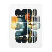 Camping afk Flex Magneet (Verticaal)