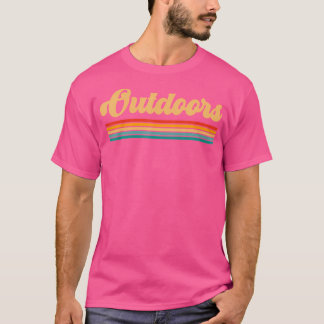 Camping Apparel buitenshuis - Draaiende rugzak Cam T-shirt