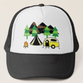 Camping art trucker pet (Voorkant)