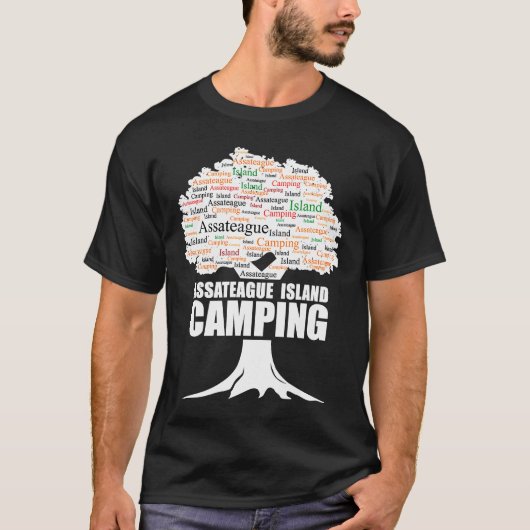 Camping Assateague Island Camping T-shirt (Voorkant)
