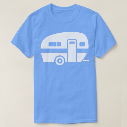 Camping Avan trailer 1 T-shirt (Design voorkant)