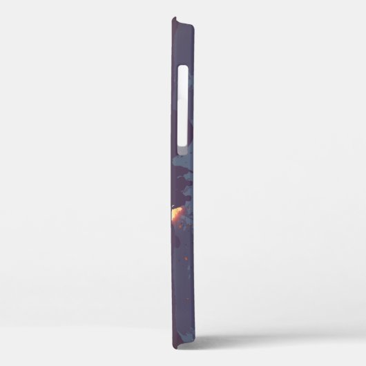 Camping Avontuur Bos Berg Illustratie Case-Mate iPhone Case (Achterkant / Links)