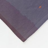 Camping Avontuur Bos Berg Illustratie Fleece Deken (Hoek)