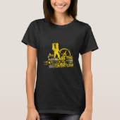Camping Avontuur roept T-shirt (Voorkant)