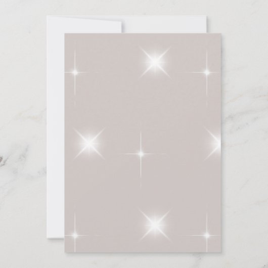 Camping Avontuur | Rustiek Baby shower Kaart (Achterkant)