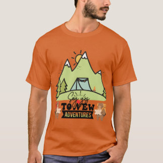Camping Avontuur Verken de Grote Buitenl luchtig T-shirt