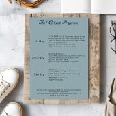 Camping avontuur wacht op vrijgezellenweekend kaart