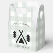 Camping baby shower bedankdoosjes (Geopend)