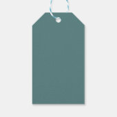Camping Baby Shower Bedankt Cadeaulabel (Achterkant)