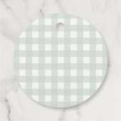 Camping baby shower - Dank je Bedankjes Labels (Achterkant)
