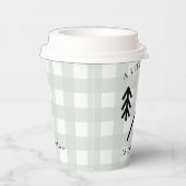 Camping baby shower papieren bekers (Rechts)