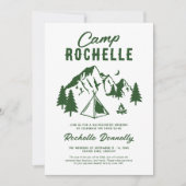 Camping Bach Bachelorette Camping Kaart (Voorkant)