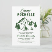 Camping Bach Bachelorette Camping Kaart (Staand voorkant)