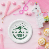 Camping Bachelorette-feest Papieren Bordje (Feest)