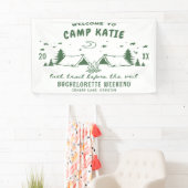Camping Bachelorette Party Banner (Insitu)