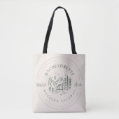 Camping Bachelorette Weekend Route Tote Bag (Voorkant)