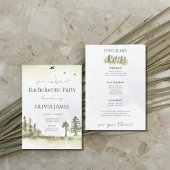 Camping bachelorette weekendroute kaart