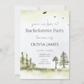 Camping bachelorette weekendroute kaart (Voorkant)