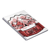 Camping Badge Notitieboek (Rechterzijde)