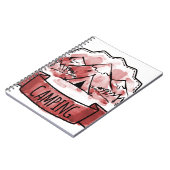 Camping Badge Notitieboek (Linkerzijde)