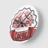 Camping Badge Ronde Klok (Hoek)